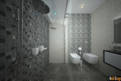 Interior design modern apartment in London UK