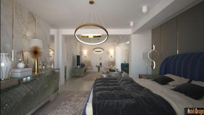 Interior design modern luxury apartment London