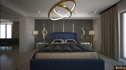 Interior design modern luxury apartment London