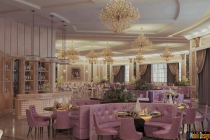 Interior design restaurants hall in London